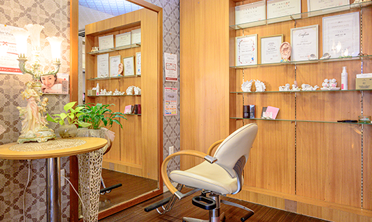 隠れ家のようなプライベート空間